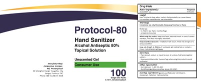 100 X 3.8ml Sachets (380ml Sachet)